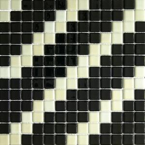 Alttoglass mosaicos Luxe Espiga Negro
