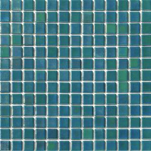 Alttoglass mosaicos Platino Aguamarina