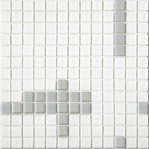 Alttoglass mosaicos Platino Crayon Perla