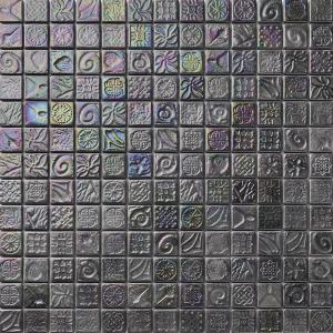 Alttoglass mosaicos Stamp Iridiscent