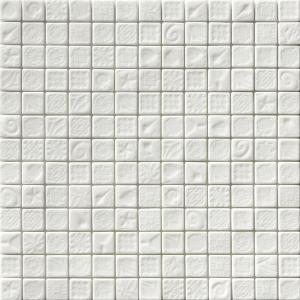 Alttoglass mosaicos Stamp Blanco