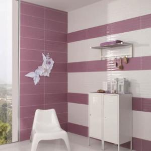 Azulejos bańos Halcon Gloss Relieve Blanco