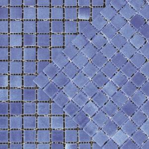 Azulejos de mosaico Bruma 2003-A Azul Turquesa