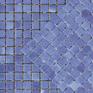 Azulejos de mosaico Bruma 2003-A Azul Turquesa