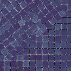 Azulejos de mosaico Bruma 2002-A Azul Cobalto