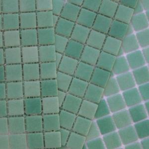 Azulejos de mosaico Bruma 3001-A Verde Acqua