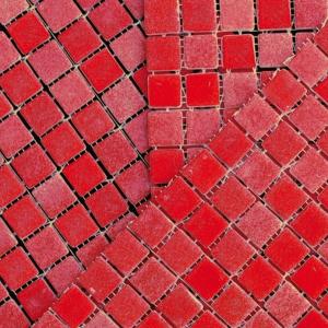 Azulejos mosaicos para piscina Bruma 9003-A Rojo