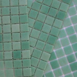 Azulejos mosaicos para piscina Bruma 3001 Verde Acqua