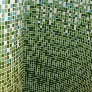 Azulejos mosaico de pared Degradado Verde