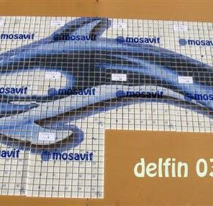 HD Mosaico Vidrio Delfin