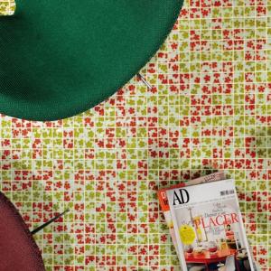 Mosavit Mosaico Dreams Flor Naranja-Pistacho