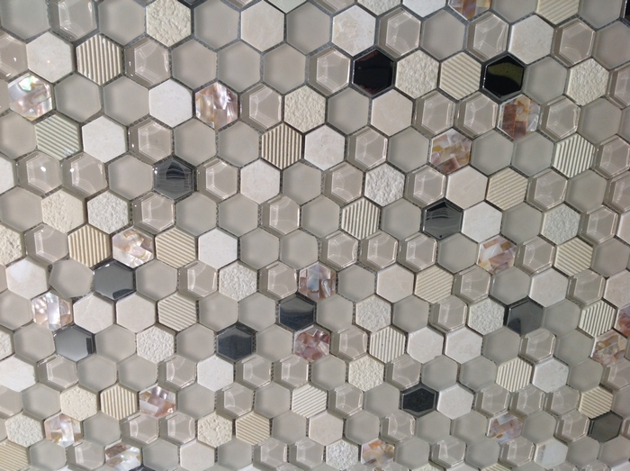 Product Social studies display Mosaico hexagonal Beige – España