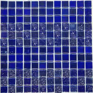 Mosavit mosaicos Vintage Rock Rayas Cobalto