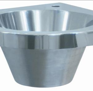 Inox corner opened basin 13036.ALR.S