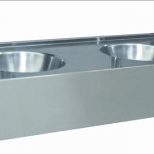 Inox double basin 13080.2.S
