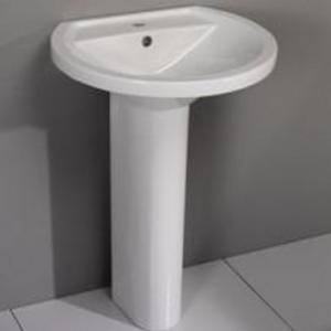 Reflex wash basin 60 cm w fixing kit