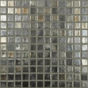 Vidrepur mosaico Acero 25x25
