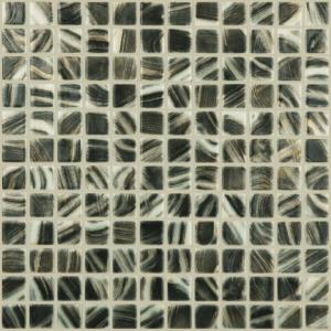 Vidrepur mosaico Pincel Negro/Oro 12x25