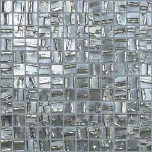 Vidrepur mosaico Plata 25x25