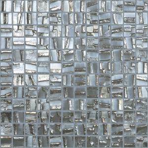 Vidrepur mosaico Plata 25X50