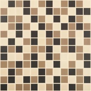 Vidrepur mosaico Basic Beige Mate 25x25