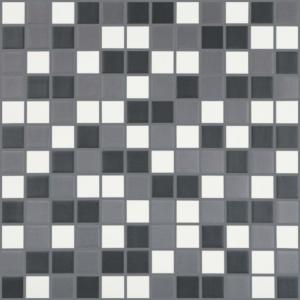 Vidrepur mosaico Basic Gris Mate 12x12