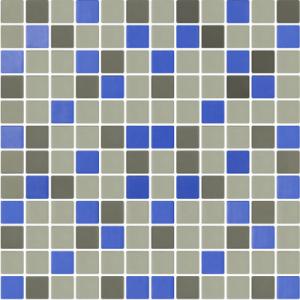 Vidrepur mosaico Basic Azulon Mate 25x25