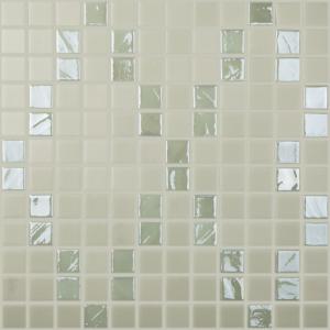 Vidrepur mosaico Nacar Geometria 25X25