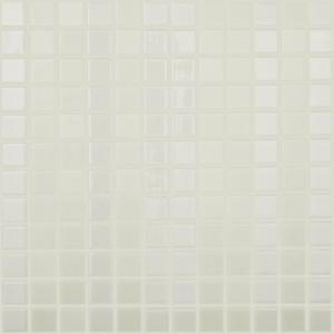Vidrepur mosaico Blanco Cortina 25X25