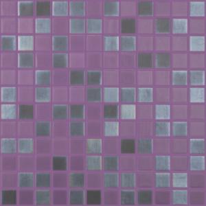 Vidrepur mosaico Malva Mezcla 25X25