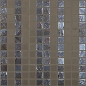 Vidrepur mosaico Antracita Cortina 25X25