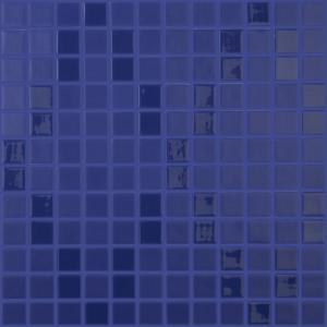 Vidrepur mosaico Cobalto Geometria 25X25