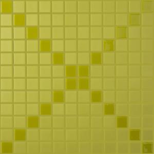 Vidrepur mosaico Pistacho Trento 25X25