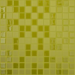 Vidrepur mosaico Pistacho Mezcla 25X25