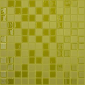 Vidrepur mosaico Pistacho Mezcla 25X25