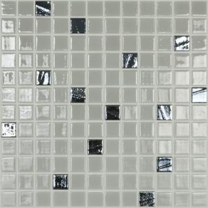 Vidrepur mosaico Obsidiana 25X25