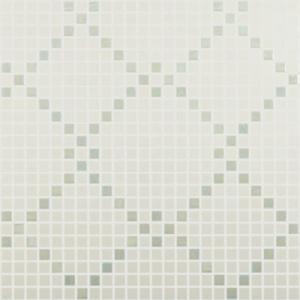 Vidrepur mosaico Nacar Rombo 25X25